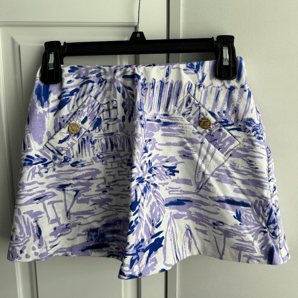 Lilly Pulitzer Madison Skort Rock the Dock, size XXS